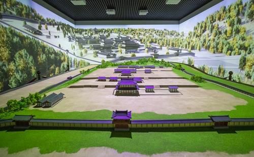 백제 왕궁 모형[익산시 제공. 재판매 및 DB 금지]