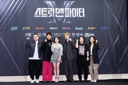 '스트릿 맨 파이터' 제작진과 파이트저지[엠넷 제공. 재판매 및 DB 금지]