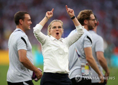 사리나 비그만 잉글랜드 여자축구대표팀 감독[로이터=연합뉴스]