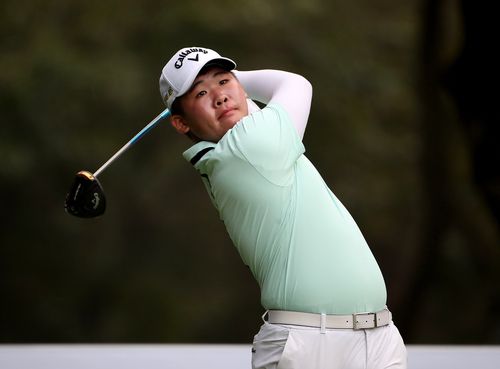 안성현의 2번 홀 티샷[KPGA 제공. 재판매 및 DB 금지]