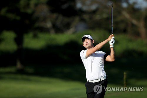 김비오, 아이언샷[KPGA 제공. 재판매 및 DB 금지]