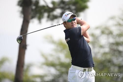 강경남의 드라이버샷.[KPGA 제공. 재판매 및 DB 금지]