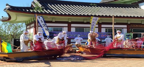 사천 마도갈방아소리[사천시 제공. 재판매 및 DB 금지]