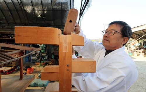 이연훈 대목장[촬영 천경환 기자]