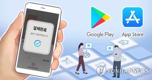 핸드폰 인앱 결제 (PG)[박은주 제작] 사진합성·일러스트