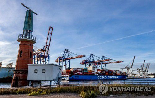 G독일 함부르크항[AFP 연합뉴스 자료사진. 재판매 및 DB 금지]