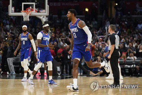 클리퍼스의 폴 조지[AP=연합뉴스]