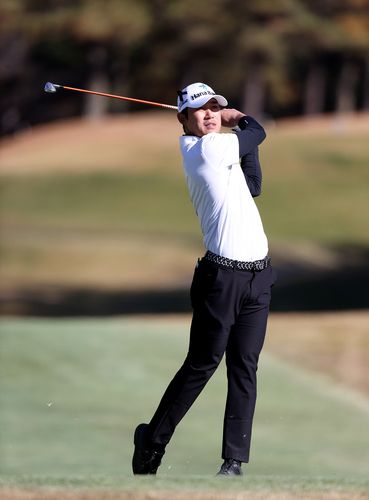 박은신의 아이언 샷.[KPGA 제공. 재판매 및 DB 금지]