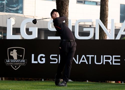 LG 시그니처 플레이어스 챔피언십 첫날 경기에 나선 김한별.[KPGA 제공. 재판매 및 DB 금지]