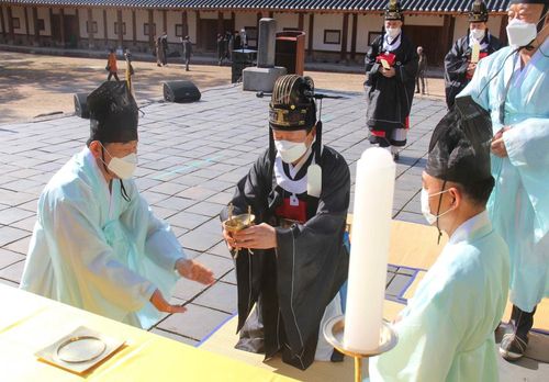 석전대제[국립무형유산원 제공. 재판매 및 DB 금지]