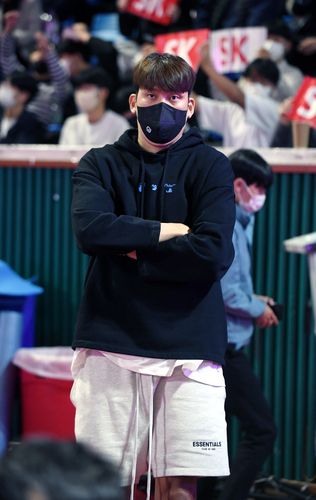 시즌 초반 부상으로 이탈한 최준용[KBL 제공. 재판매 및 DB금지]