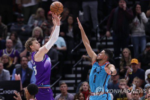 승부에 마침표를 찍는 라우리 마카넨[USA TODAY Sports=연합뉴스]