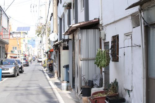 대전 동구 쪽방촌 골목촬영 강수환