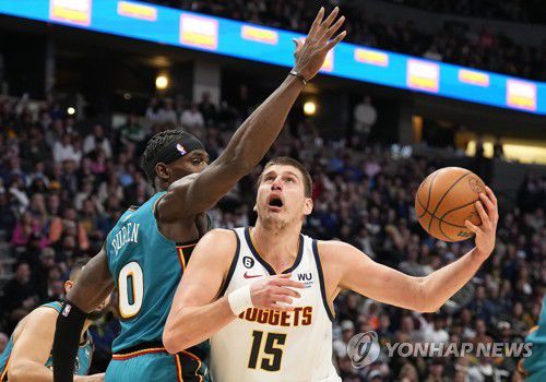 공격하는 니콜라 요키치[AP=연합뉴스]