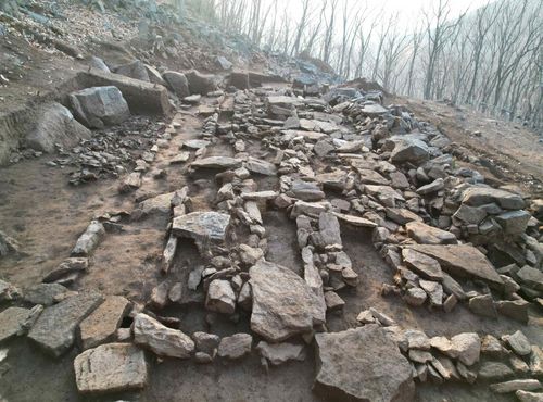 건물지 서편에서 바라본 온돌시설 모습 [국립강화문화재연구소 제공. 재판매 및 DB 금지]