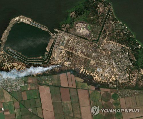 '자포리자 원전 일시 단전'…우크라-러시아 네 탓 공방[연합뉴스 자료사진. 재판매 및 DB 금지]