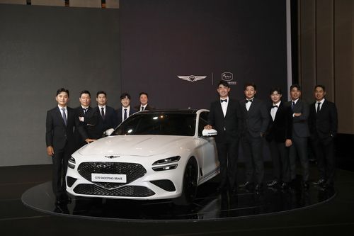 KPGA 대상 시상식 주요 수상자들의 단체 사진[KPGA 제공. 재판매 및 DB 금지]