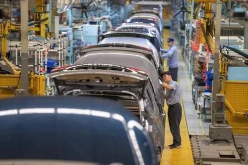 중국 자동차 생산 공장[시각 중국 캡처. 재판매 및 DB 금지]