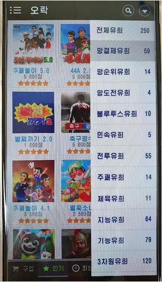 북한 앱마켓 나의길동무 4.3[통일연구원 보고서 캡처]