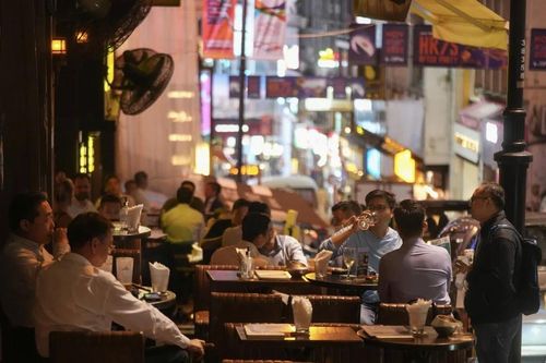 홍콩의 술집 모습[SCMP 캡처. 재판매 및 DB 금지]