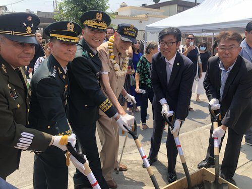 지난 5월 멕시코 참전용사 나라사랑 보금자리 사업 기공식[연합뉴스 자료사진. 재판매 및 DB 금지]