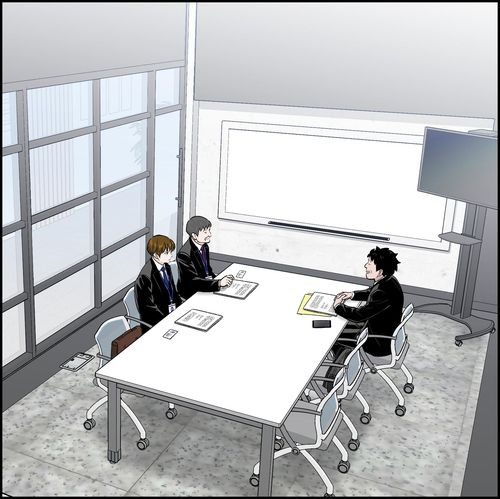 웹툰 '지옥사원' 한 장면[카카오엔터테인먼트 제공]