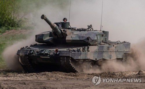 독일 주력전차 레오파드2[AFP 연합뉴스 자료사진. 재판매 및 DB 금지]