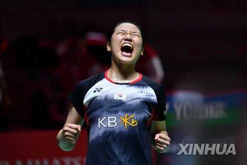 안세영, '마린 꺾고 정상으로'…인도네시아 마스터스 우승