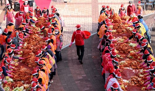 천사가 담그는 김장김치[대전 동구 제공. 재판매 및 DB 금지]