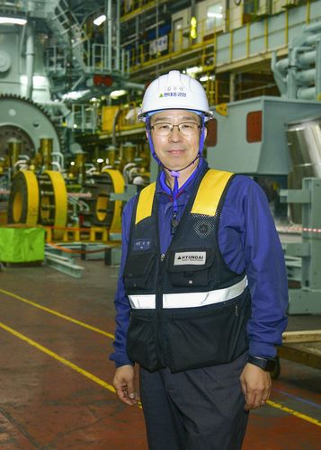 김수만 현대중공업 기감[현대중공업 제공. 재판매 및 DB 금지]