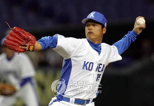 2006년 WBC에 출전한 구대성[연합뉴스 자료사진]