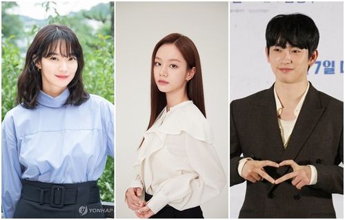 왼쪽부터 배우 신민아·이혜리·박진영[연합뉴스 자료사진]