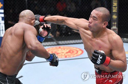 박준용의 경기[UFC 제공. 재판매 및 DB 금지.]