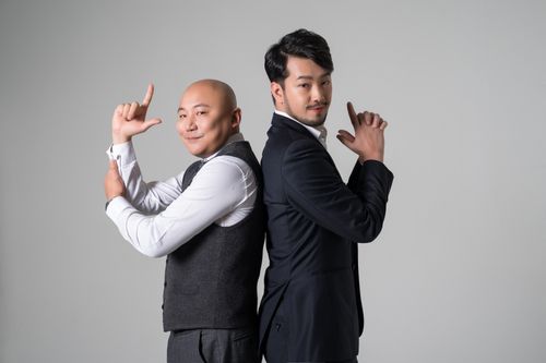 웹툰 작가 주호민·이말년[tvN 제공. 재판매 및 DB 금지]