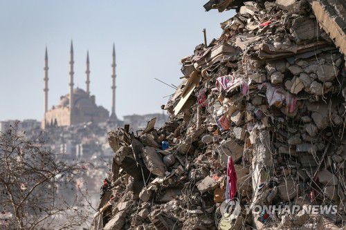튀르키예 강진[EPA 연합뉴스 자료사진. 재판매 및 DB 금지]