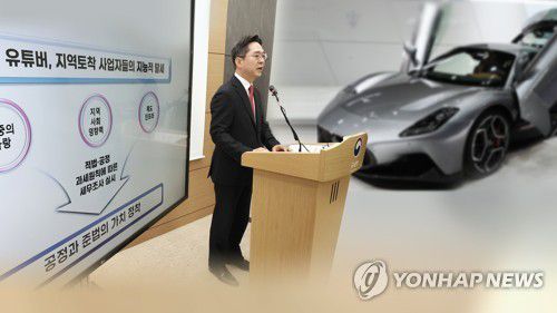 슈퍼카는 회사돈으로?…웹툰작가·유튜버 등 세무조사 착수 (CG)[연합뉴스TV 제공]