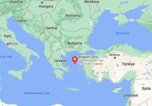 중동난민이 주요 EU 진입로인 그리스 [구글지도 캡처. 재판매 및 DB 금지]