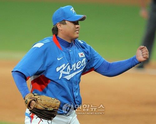 2008년 베이징올림픽 류현진[연합뉴스 자료사진]