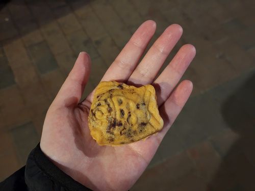 손바닥보다 작은 미니붕어빵[촬영 장지현 수습기자]