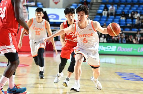 캐롯의 이정현[KBL 제공. 재판매 및 DB금지]