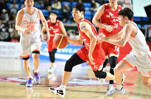 SK의 김선형[KBL 제공. 재판매 및 DB금지]