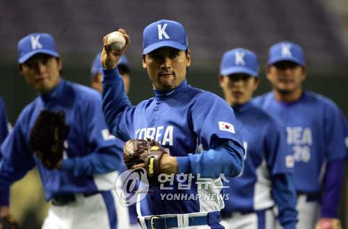 제1회 WBC 때 활약한 박찬호[연합뉴스 자료사진]