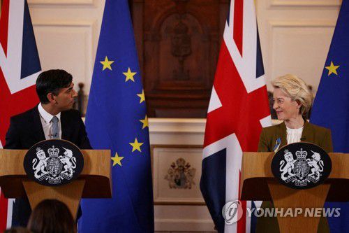 영국-EU 정상[로이터 연합뉴스 자료사진. 재판매 및 DB 금지]