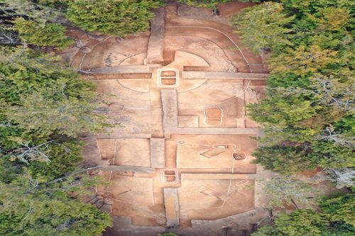 독수리봉고분 전경[해남군 제공·재판매 및 DB 금지]