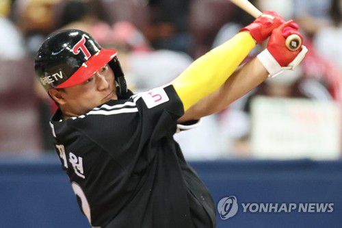 LG 거포 유망주 이재원 [연합뉴스 자료사진]