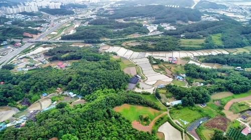 공주 송선·동현지구 신도시 개발사업 예정지[공주시 제공. 재판매 및 DB 금지]