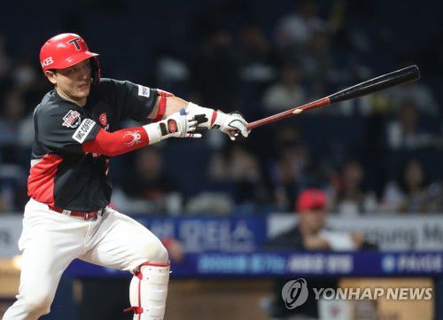 KIA에서 뛰던 박동원[연합뉴스 자료사진]