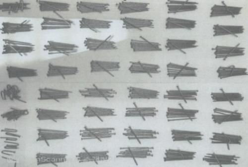 범행 현장서 발견된 쇠못 700개[인천지검 제공. 재판매 및 DB 금지]