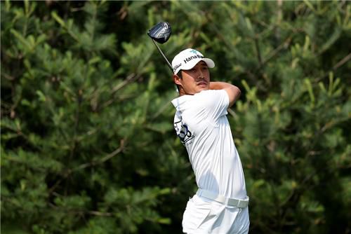 박은신의 8강전 경기 모습[KPGA 제공. 재판매 및 DB 금지]