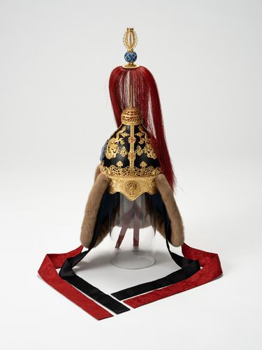 고종황제가 독일 하인리히 왕자에게 하사한 투구 재현품[한국문화재재단 제공. 재판매 및 DB 금지]